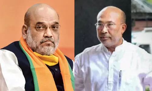 மணிப்பூர் நிலவரம்; முதல்-மந்திரியுடன் மத்திய உள்துறை மந்திரி அமித்ஷா ஆலோசனை