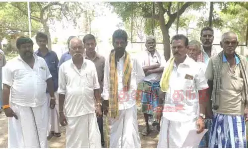 வீட்டுமனை பட்டா வழங்க எதிர்ப்பு தெரிவித்து விவசாயிகள் மனு