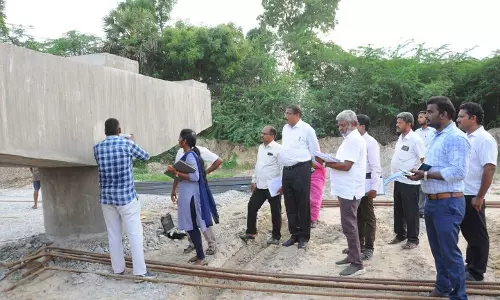 நெடுஞ்சாலைகள், பாலப்பணிகளை தணிக்கை குழுவினர் ஆய்வு