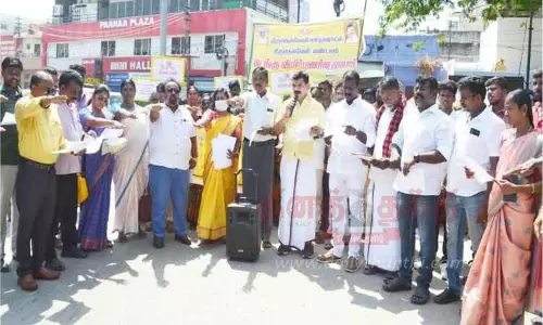 டெங்கு தடுப்பு விழிப்புணர்வு பேரணி; மேயர் தொடங்கி வைத்தார்