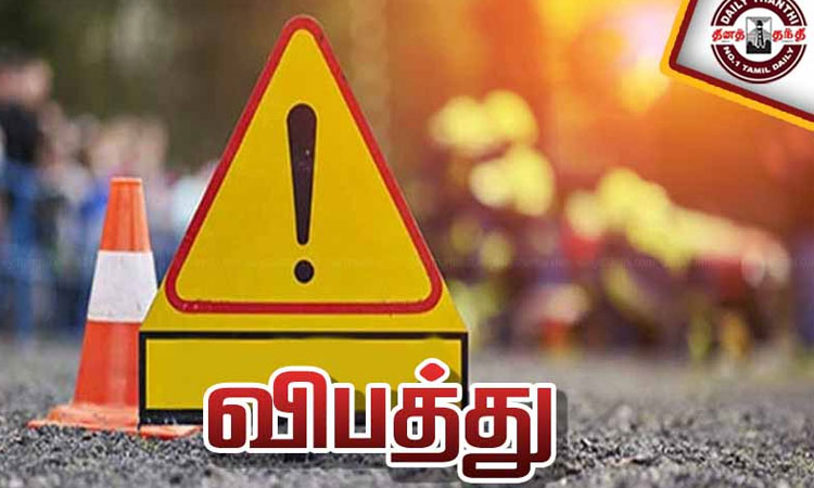 லாரி மீது பஸ் மோதி பயங்கர விபத்து - 4 பேர் உயிரிழப்பு