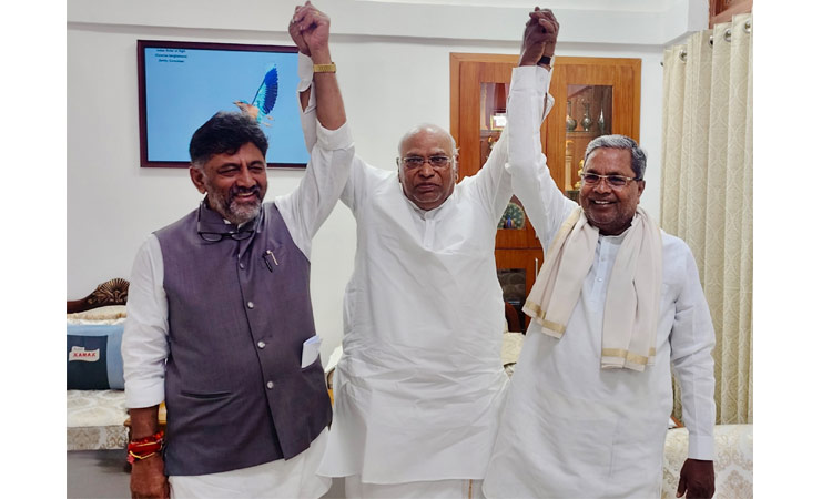 6.5 கோடி கன்னடர்களுக்கு அளித்த வாக்குறுதியை நிறைவேற்றுவோம் - மல்லிகார்ஜுன் கார்கே