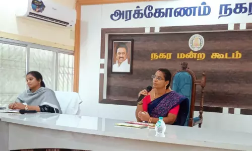 அரக்கோணம் நகரமன்ற கூட்டம்