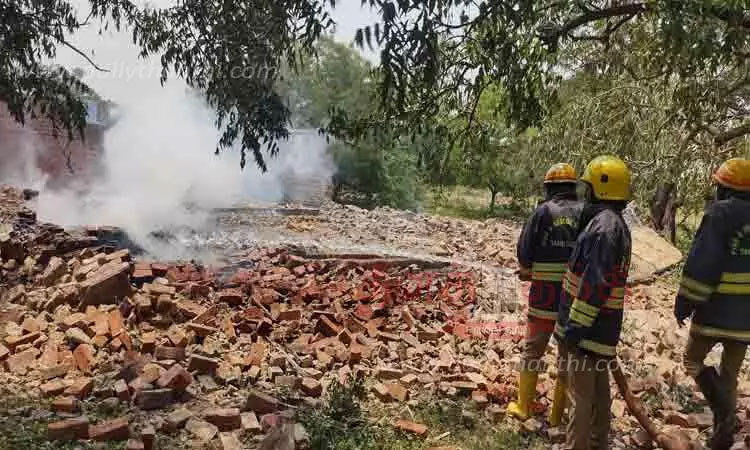 சிவகாசி பட்டாசு ஆலை வெடி விபத்து - இருவர் கைது