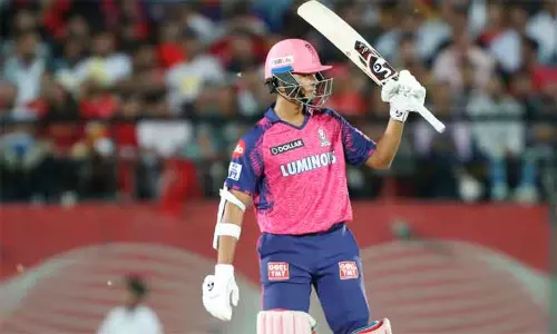 அரைசதம்  விளாசிய ஜெய்ஸ்வால், படிக்கல்: பஞ்சாப் அணிக்கு எதிராக ராஜஸ்தான் அணி 4 விக்கெட் வித்தியாசத்தில் வெற்றி