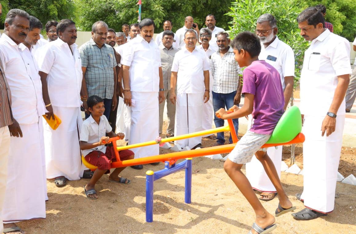 children park opening ரூ.35 லட்சம் மதிப்பில் சிறுவர் பூங்கா