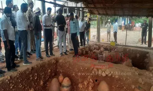 அருங்காட்சியகம் அமையும் இடத்தை கலெக்டர் செந்தில்ராஜ் ஆய்வு