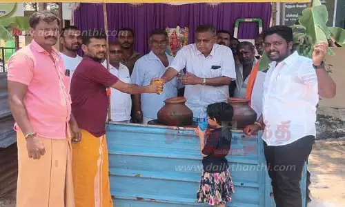 நீர்மோர் பந்தல் திறப்பு