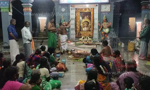 மேல மறைக்காடர் கோவிலில் ருத்ரயாகம்