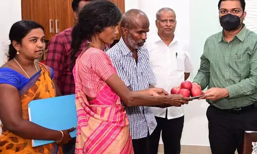 கள்ளக்குறிச்சியில்மனநலம் பாதித்து குணமடைந்தவர், குடும்பத்தில் ஒப்படைக்கப்பட்டார்