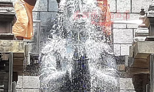 வைகாசி மாத முதல் ஞாயிற்றுக்கிழமை:நாமக்கல் ஆஞ்சநேயருக்கு சிறப்பு அபிஷேகம் வைகாசி மாத முதல் ஞாயிற்றுக்கிழமை:நாமக்கல் ஆஞ்சநேயருக்கு சிறப்பு அபிஷேகம்