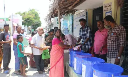 குப்பையில்லா சூழலை உருவாக்க தேவையற்ற பொருட்களை சேகரிக்கும் மாநகராட்சி