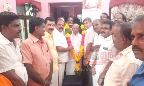 நெல்லை மத்திய மாவட்ட தி.மு.க. பொறுப்பாளர் டி.பி.எம்.மைதீன்கானுக்கு வாழ்த்து
