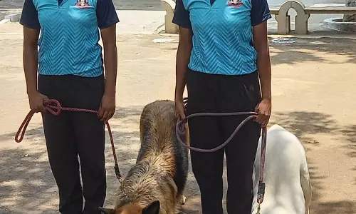 கோவையில் மோப்ப நாய்களுக்கு பயிற்சி அளிக்க பெண் போலீசார் நியமனம்