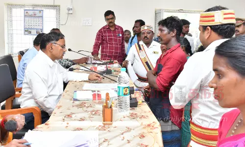 பொதுமக்கள் குறைதீர்க்கும் நாள் கூட்டம் பொதுமக்கள் குறைதீர்க்கும் நாள் கூட்டம்