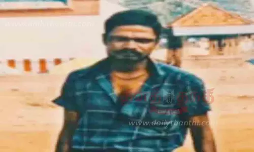 மதுவுக்கு அடிமையாகி தொல்லை கொடுத்ததால் பயங்கரம்: கை, கால்களை கட்டி தூக்கி வந்து  வாலிபரை கிணற்றில் வீசி ெகான்ற தந்தை -