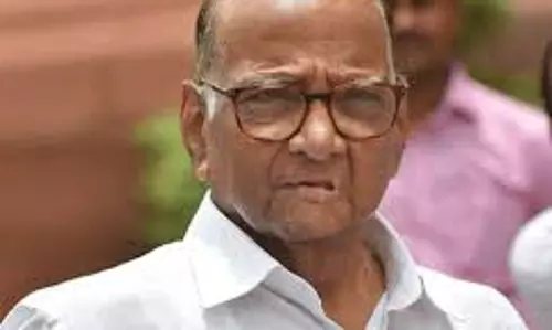 மகாவிகாஸ் கூட்டணியில் தொகுதி பங்கீடு குறித்து கட்சி தலைவர்கள் முடிவு எடுப்பார்கள்- சரத்பவார் பேட்டி மகாவிகாஸ் கூட்டணியில் தொகுதி பங்கீடு குறித்து கட்சி தலைவர்கள் முடிவு எடுப்பார்கள்- சரத்பவார் பேட்டி