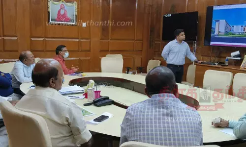 அரசு மருத்துவக்கல்லூரி கட்டுவது தொடர்பாக ரங்கசாமி ஆலோசனை