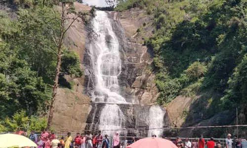 கொடைக்கானலில் பலத்த மழை கொடைக்கானலில் பலத்த மழை