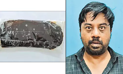 சென்னையில் கஞ்சா கேக் விற்பனை; கூரியர் பார்சலில் கடத்தி வந்த ஆசாமி கைது