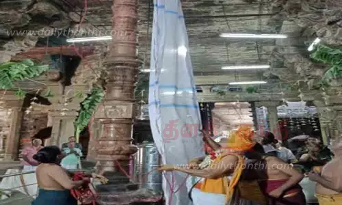 வைத்தியநாத சுவாமி கோவிலில் வைகாசி திருவிழா தொடங்கியது வைத்தியநாத சுவாமி கோவிலில் வைகாசி திருவிழா தொடங்கியது