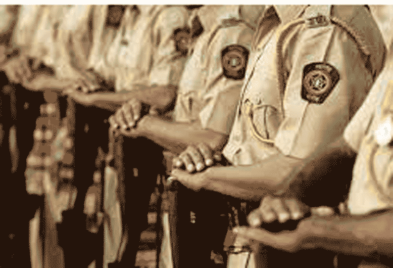 திருடனை பிடிக்க முயன்ற போலீஸ்காரர் மீது தாக்குதல்