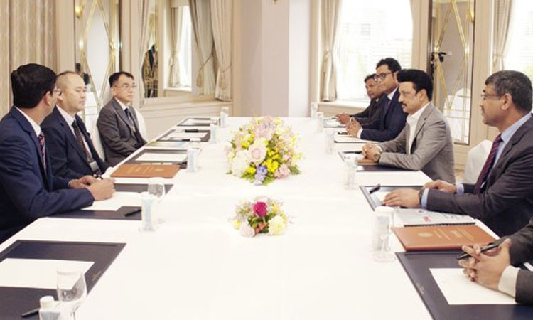 ஜப்பான் முதலீடுகளை வரவேற்கிறோம் - முதல் அமைச்சர் மு.க.ஸ்டாலின்