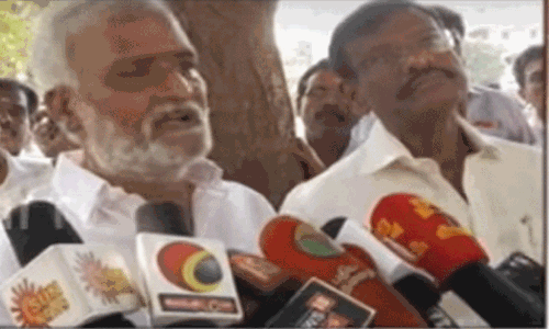 நாடாளுமன்ற கட்டடத்தை ஜனாதிபதியே திறக்க வேண்டும் என்பதில் திமுக உறுதியாக உள்ளது!- அமைச்சர் சேகர் பாபு நாடாளுமன்ற கட்டடத்தை ஜனாதிபதியே திறக்க வேண்டும் என்பதில் திமுக உறுதியாக உள்ளது!- அமைச்சர் சேகர் பாபு