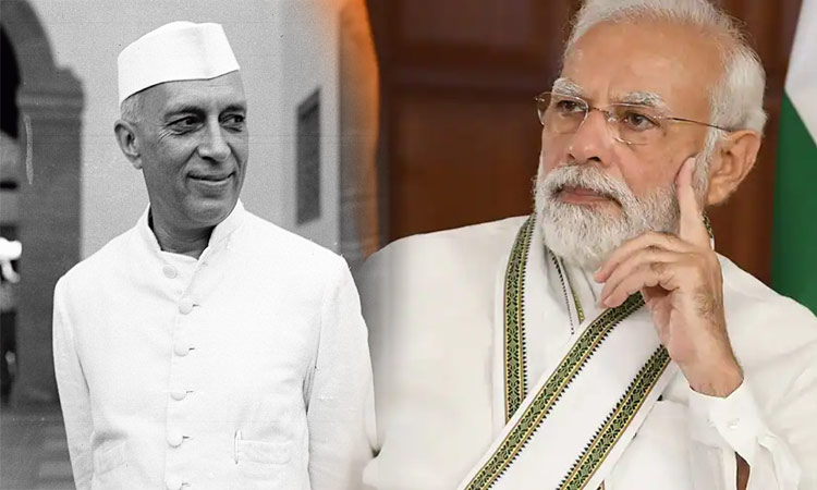 நாட்டின் முதல் பிரதமர் நேருவின் நினைவு நாள்:பிரதமர் மோடி  மரியாதை