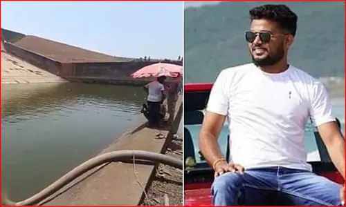 செல்பி எடுக்கும் போது விழுந்த விலை உயர்ந்த செல்போன் நீர்தேக்கத்தையே காலிசெய்த அரசு அதிகாரி...!