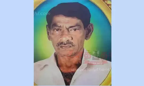 மாடியில் இருந்து தவறி விழுந்தவர் சாவு