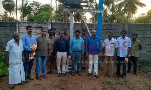 புதிய மின்மாற்றி தொடக்க விழா