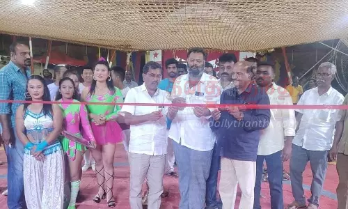 ஓசூரில்ஜம்போ சர்க்கஸ் தொடங்கியது