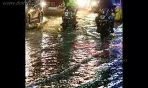 பாணாவரம் பகுதியில் திடீர் கனமழை