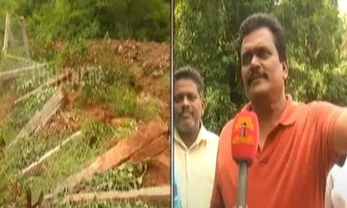 முன்னாள் எம்.எல்.ஏ. தங்க தமிழ்ச்செல்வனின் தோட்டத்திற்குள் புகுந்த அரிக்கொம்பன் யானை