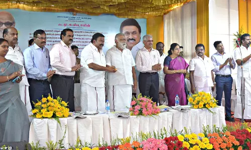 ரூ.158 கோடி திட்ட பணிகளுக்குஅடிக்கல் நாட்டு விழா