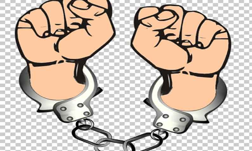 பெண்ணை தாக்கியவர் கைது