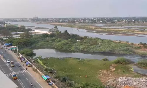 மினி கூவம் போல் மாறி வரும் கெடிலம் ஆறு