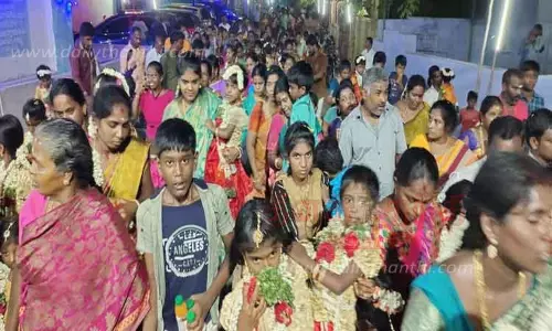 ஆனைகுடி முத்துசிவன் முத்தாரம்மன் கோவில் கும்பாபிஷேக விழா தொடக்கம்