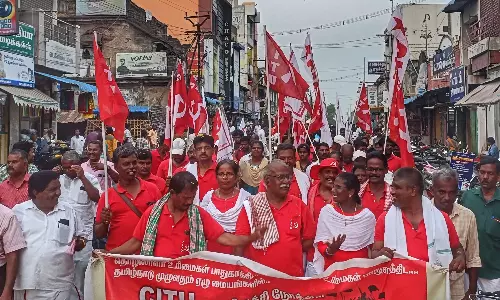 சி.ஐ.டி.யு.வினர் பிரசார கூட்டம்