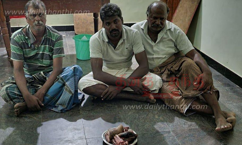 அரூர் அருகேகாட்டுப்பன்றி கறி வைத்திருந்த 3 பேருக்கு அபராதம்