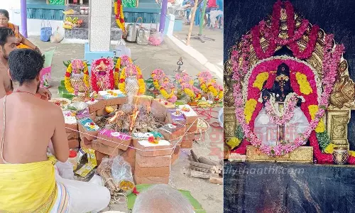 குறிஞ்சி விநாயகர் கோவிலில் வருடாபிஷேகம்