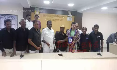 நெல்லை மேயருக்கு திராவிடர் கழகத்தினர் நன்றி