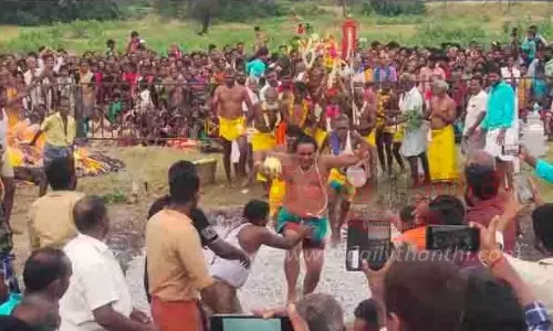 திரவுபதி அம்மன் கோவிலில் தீமிதி திருவிழா