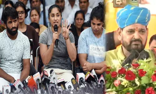 வீராங்கனைகள் பாலியல் புகார்: என் மீது குற்றம் நிருபிக்கப்பட்டால் தூக்கில் கூட தொங்க தயார் -  பிரிஜ் பூஷன் சிங்