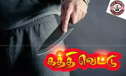 முன்விரோதம் காரணமாக கணவன்- மனைவிக்கு கத்தி வெட்டு