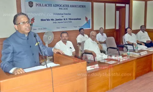 பதவியை பொறுப்பாக பார்த்தால்தான் நீதி வழங்க முடியும்