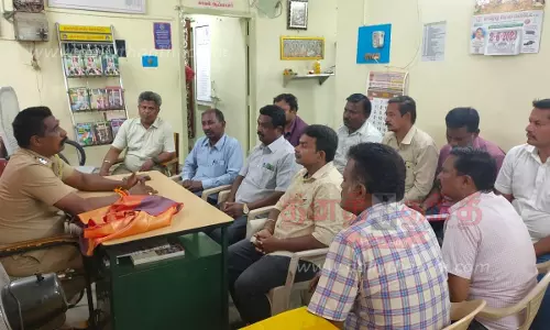 குமாரபாளையம் போலீஸ் நிலையத்தில் டாஸ்மாக் கண்காணிப்பாளர்கள் ஆலோசனை கூட்டம்