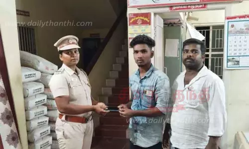 தொலைந்த செல்போன் உரிமையாளரிடம் ஒப்படைப்பு