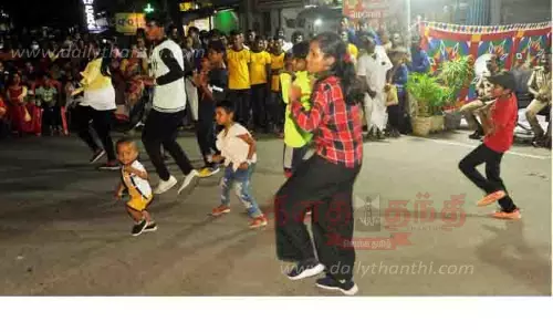 பெரம்பலூரில் 2-வது வாரமாக ஹேப்பி ஸ்ட்ரீட் கொண்டாட்ட நிகழ்ச்சி